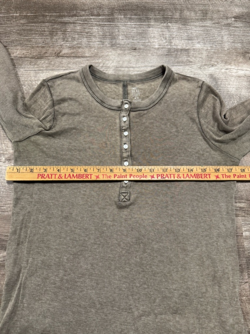 Aerie Ribbed Long Sleeve Shirt Size Medium - Picture 5 of 7